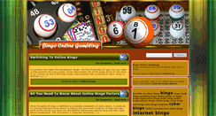 Desktop Screenshot of bingoonlinegambling.com